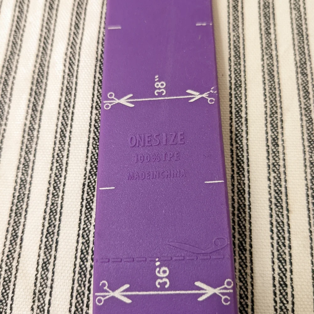 Clazic Purple Golf Belt Silicone with Floral‎ Buckle